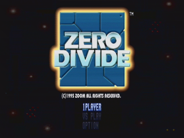 Zero Divide screenshot 4 for Playstation